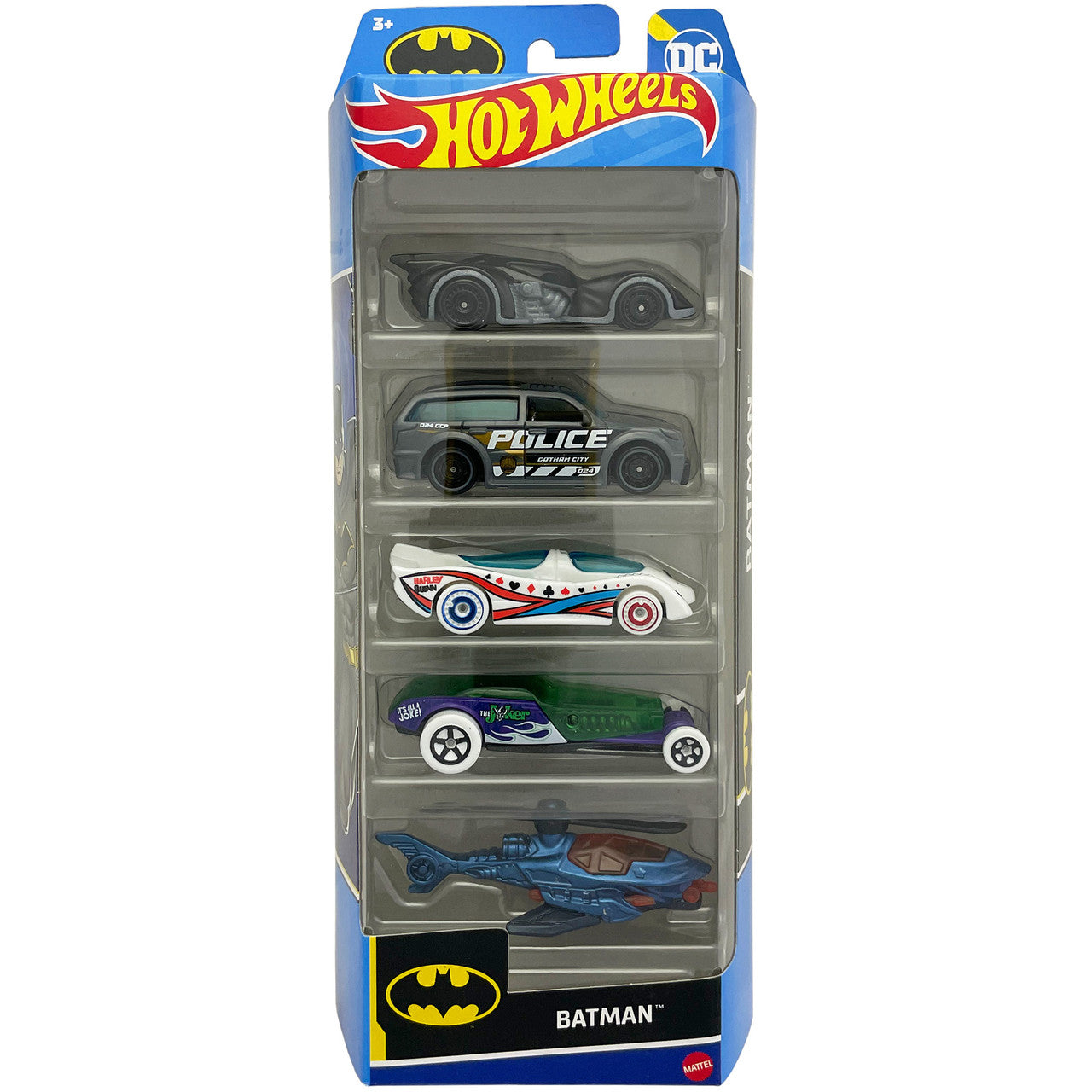 Hot Wheels Batman Car Pack