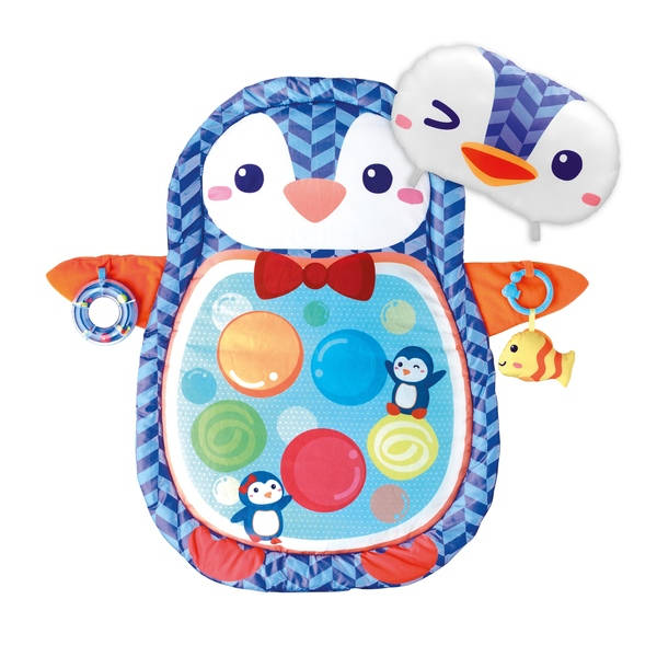 Penguin play mat top
