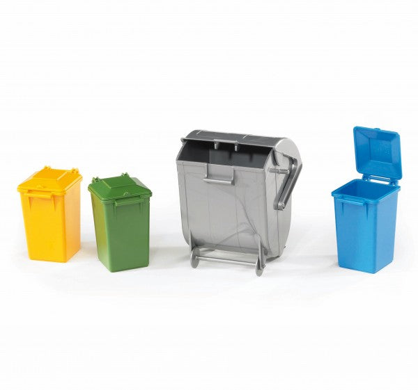 Bruder 2607 - Refuse Bin Set