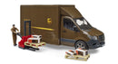 Bruder 02678 - MB Sprinter UPS with driver and accessories