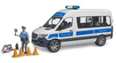 Bruder 02683 - MB Sprinter Police emergency vehicle with Light & Sound Module