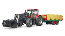 Bruder 03198 - Case IH Optum 300CVX + bale transport trailer