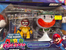 The Super Mario Galaxy Movie Bowser Jr. Clown Car Figure Set