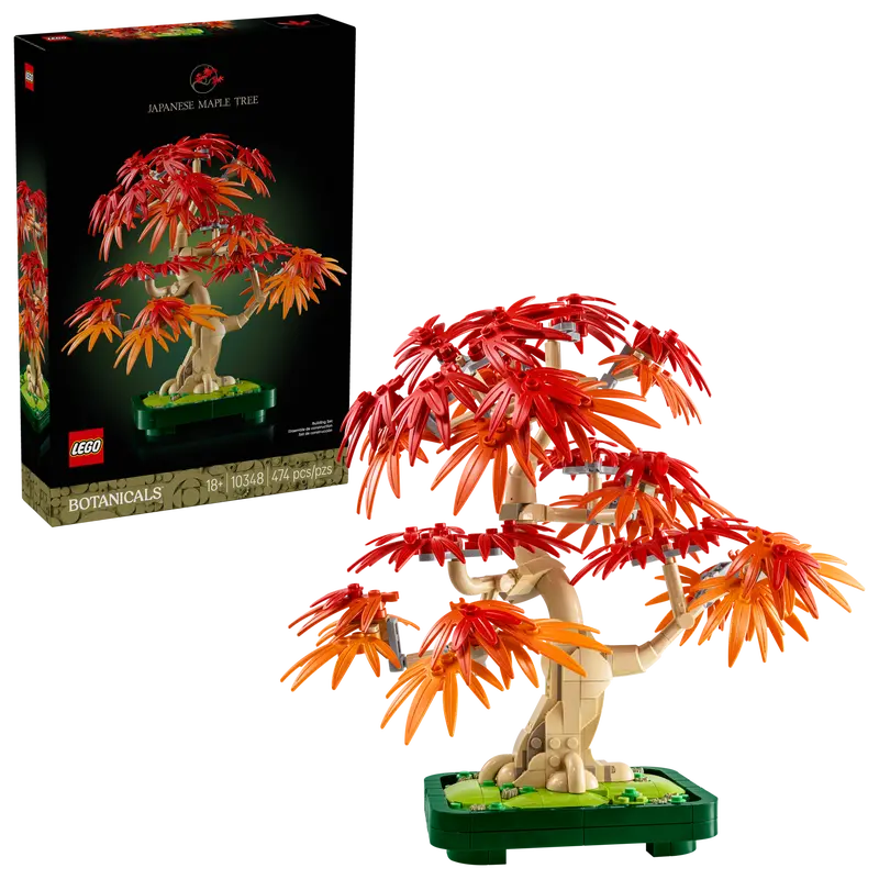 Lego Botanicals: Japanese Red Maple Bonsai Tree (10348)