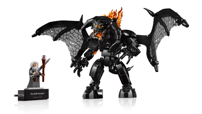 Lego Icons: The Lord Of The Rings Balrog Book Nook (10367)