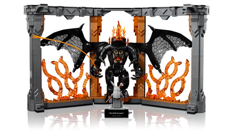 Lego Icons: The Lord Of The Rings Balrog Book Nook (10367)