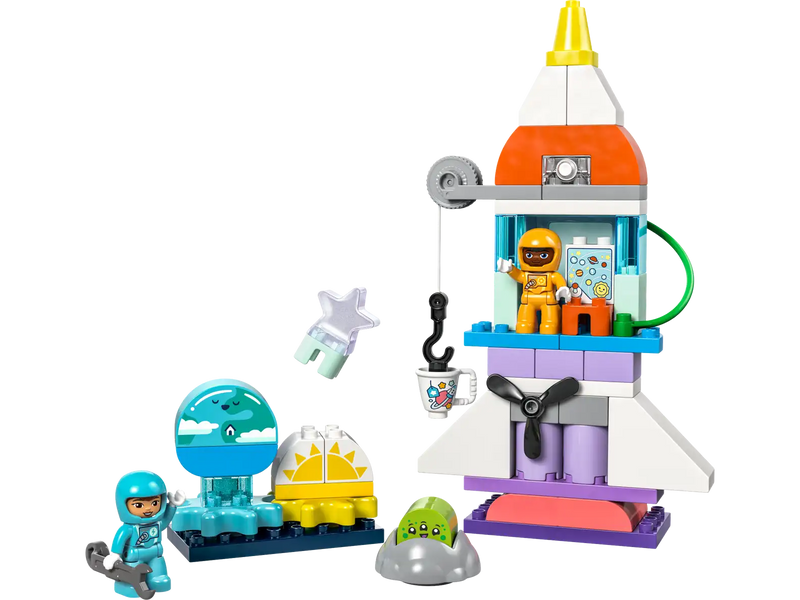 Lego Duplo 10422 - 3 In 1 Space Shuttle Adventure
