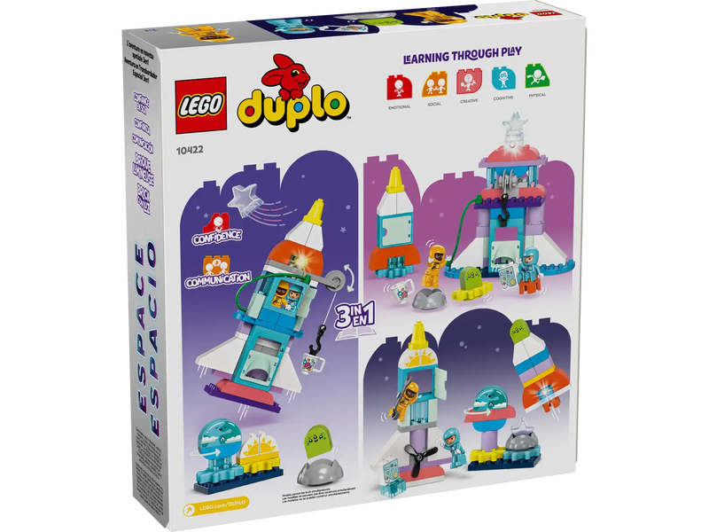 Lego Duplo 10422 - 3 In 1 Space Shuttle Adventure