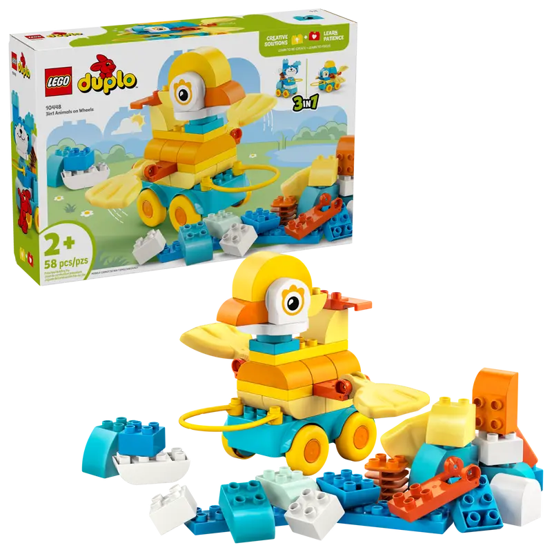 Lego Duplo: 3 In 1 Animals On Wheels (10448)