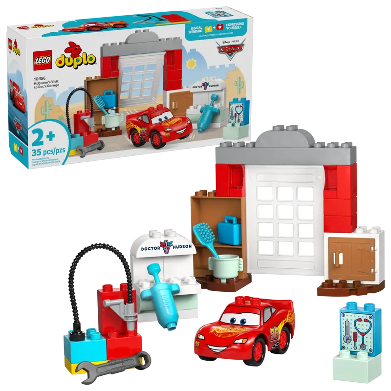 Lego Duplo: McQueen's Visit To Doc's Garage (10456)