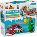 Lego Duplo 10473 - Fire Truck With Hose & Firefighter