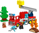 Lego Duplo 10473 - Fire Truck With Hose & Firefighter