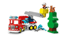 Lego Duplo 10473 - Fire Truck With Hose & Firefighter