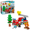 Lego Duplo 10473 - Fire Truck With Hose & Firefighter