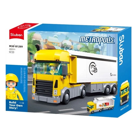 Sluban: Metropolis Delivery Truck Set