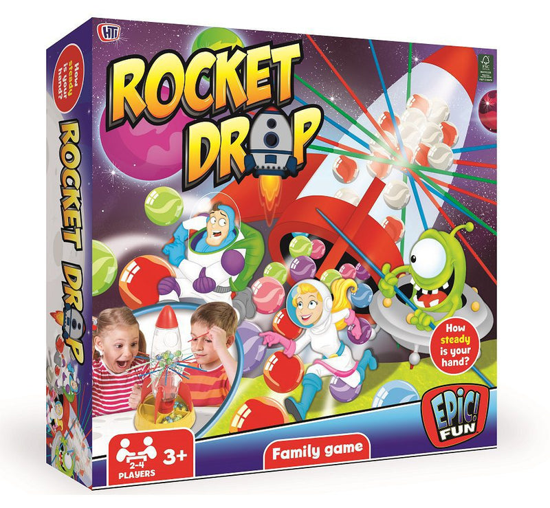 Rocket Drop Board Game