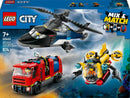 Lego City Helicopter, Fire Truck & Submarine Remix (60462)