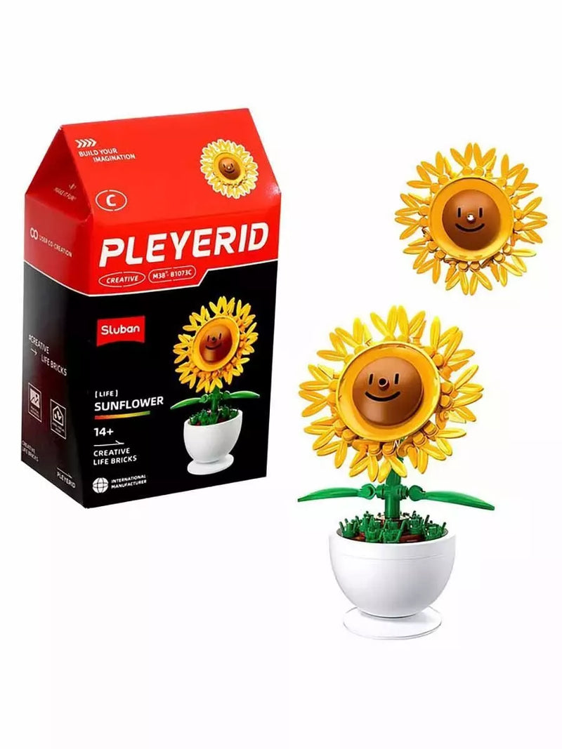 Sluban Pleyerid M38-B1073C Sunflower Set