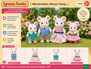 Sylvanian Families Marshmallow Mouse Family