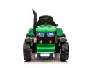 Turbo Harvest 12V Tractor With Trailer (Green)