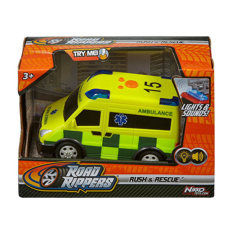 V Ripper Toy Road Rippers: Rush & Rescue Ambulance