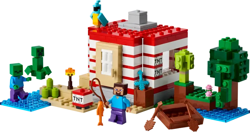 Lego Minecraft: The TNT Jungle House (21275)