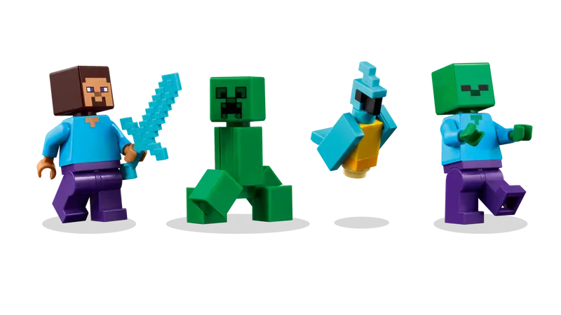 Lego Minecraft: The TNT Jungle House (21275)
