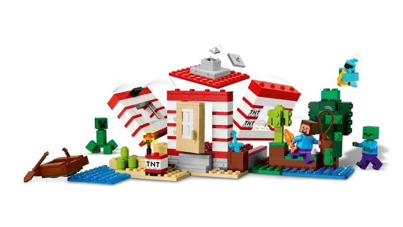 Lego Minecraft: The TNT Jungle House (21275)