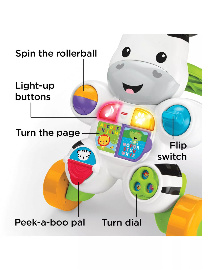 Fisher Price: Learn With Me Zebra Walker