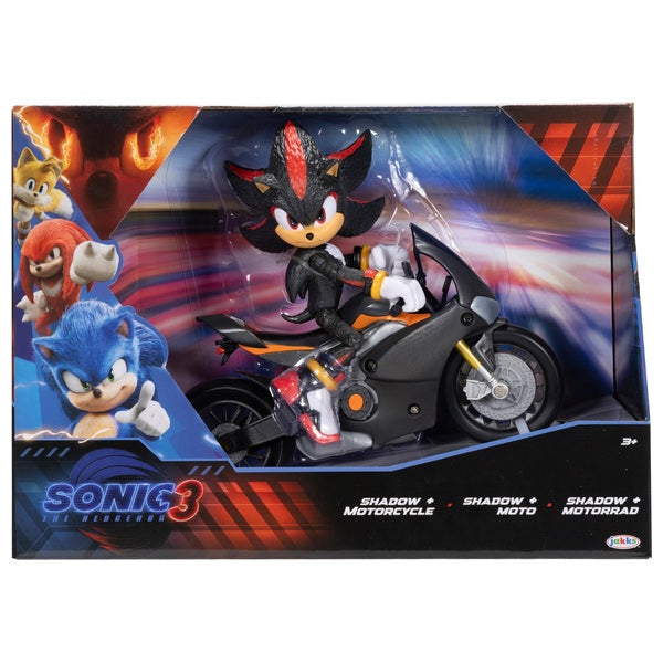 Sonic The Hedgehog 3: Shadow & Motorcycle Action Figures
