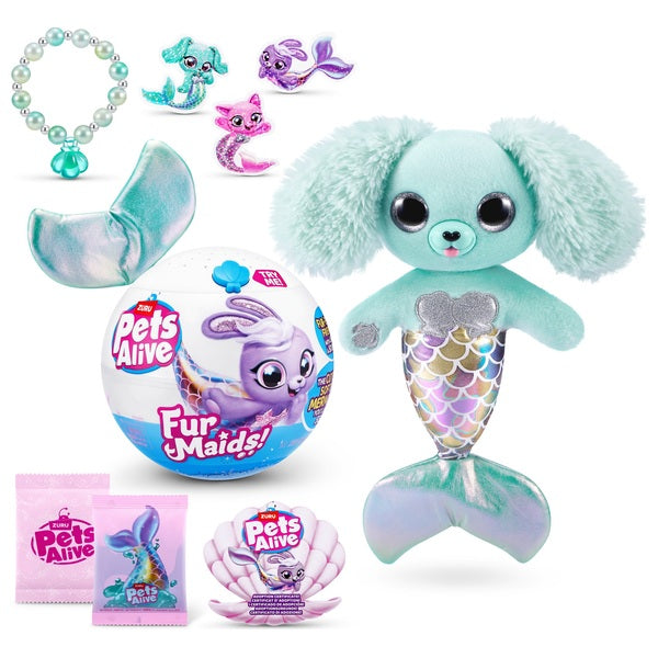 Zuru Pets Alive Surprise Furmaids Interactive Plush