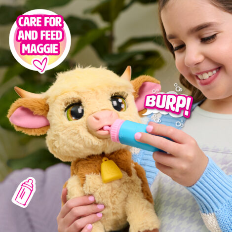 Fur Real Interactive Pet: Maggie The Feed & Follow Cow