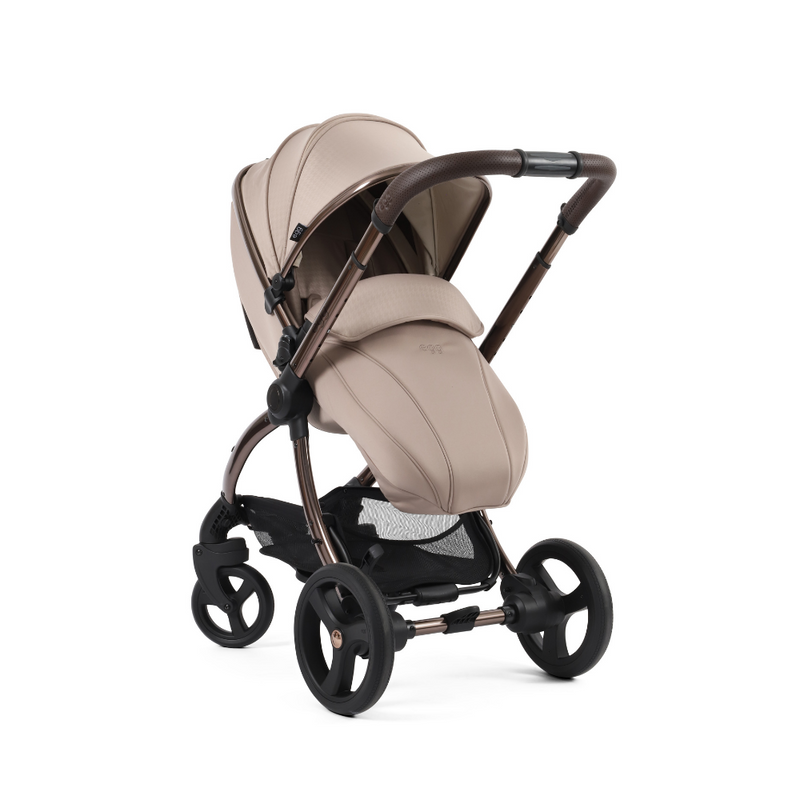 Egg 3 (8 Piece Bundle) Houndstooth Almond With Maxi Cosi Cabriofix