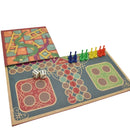 2 in 1 Game Set - Snakes & Ladders And Ludo Board Games
