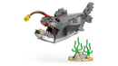 Lego Creator 31381 - Fierce Shark With A Treasure Chest
