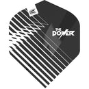 Phil Taylor Pro Ultra Black & White Darts Flights