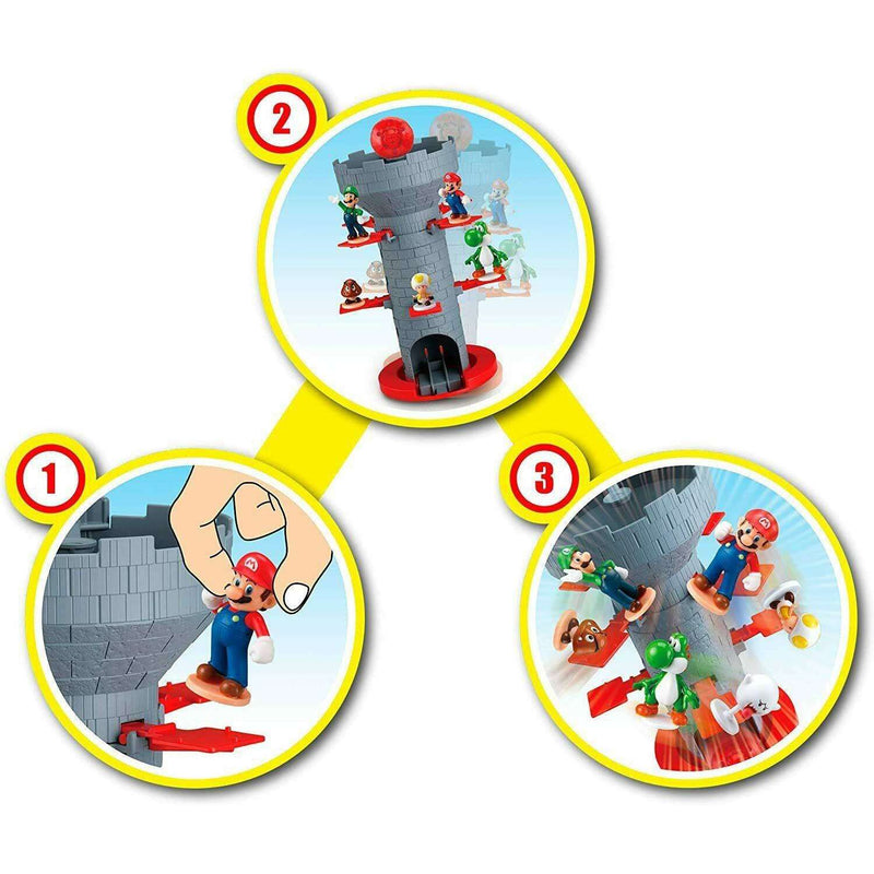 Super Mario Shaky Tower Board Game