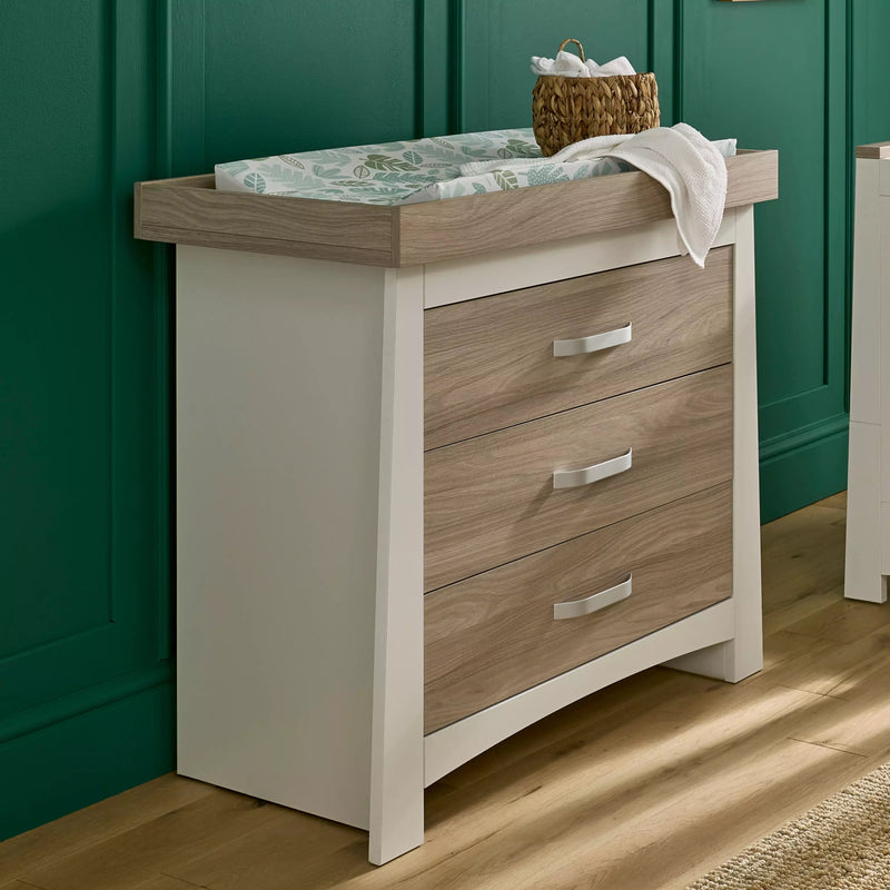 Ada Dresser & Changer (White & Ash)