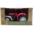 Eco Wheels Bioplastic Friction Power 20cm Farm Tractor