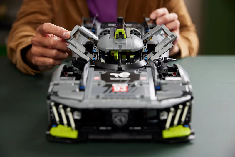 Here's how they made the Lego Peugeot Le Mans car