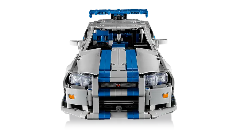 Lego Technic: 2 Fast 2 Furious Nissan Skyline GT-R (R34) Car (42210)