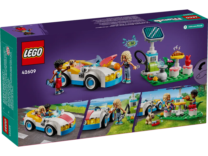 Lego Friends 42609 Electric Car And Charger - Main Image