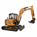 Britains 43279 - Muddy JCB Midi Excavator