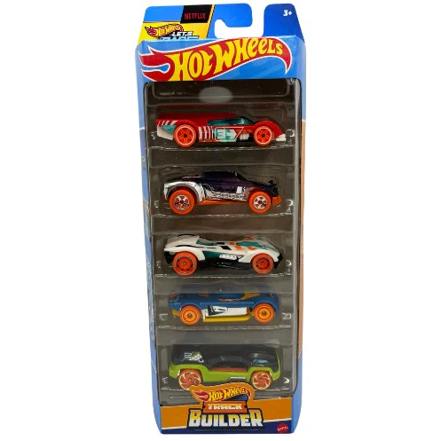 Hot Wheels Track Builder 5 Car Pack