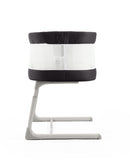 Oyster Wiggle Crib - Carbonite