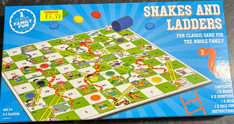 Snakes And Ladders Board Game
