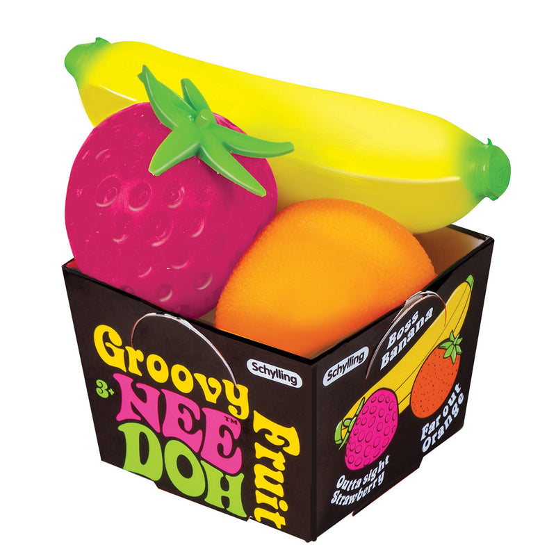 NeeDoh Groovy Fruit