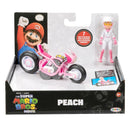 Super Mario Bros Movie: Princess Peach Pull Back Racer