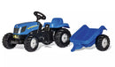 Rolly Kid New Holland T7040 Tractor and Trailer