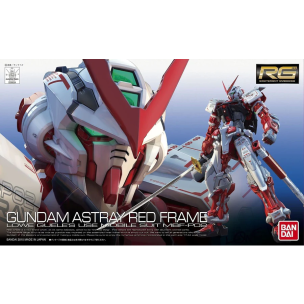 Gunpla RG 1/144 Gundam Astray Red Frame
